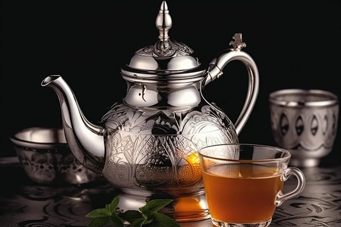 thé à la menthe marocain