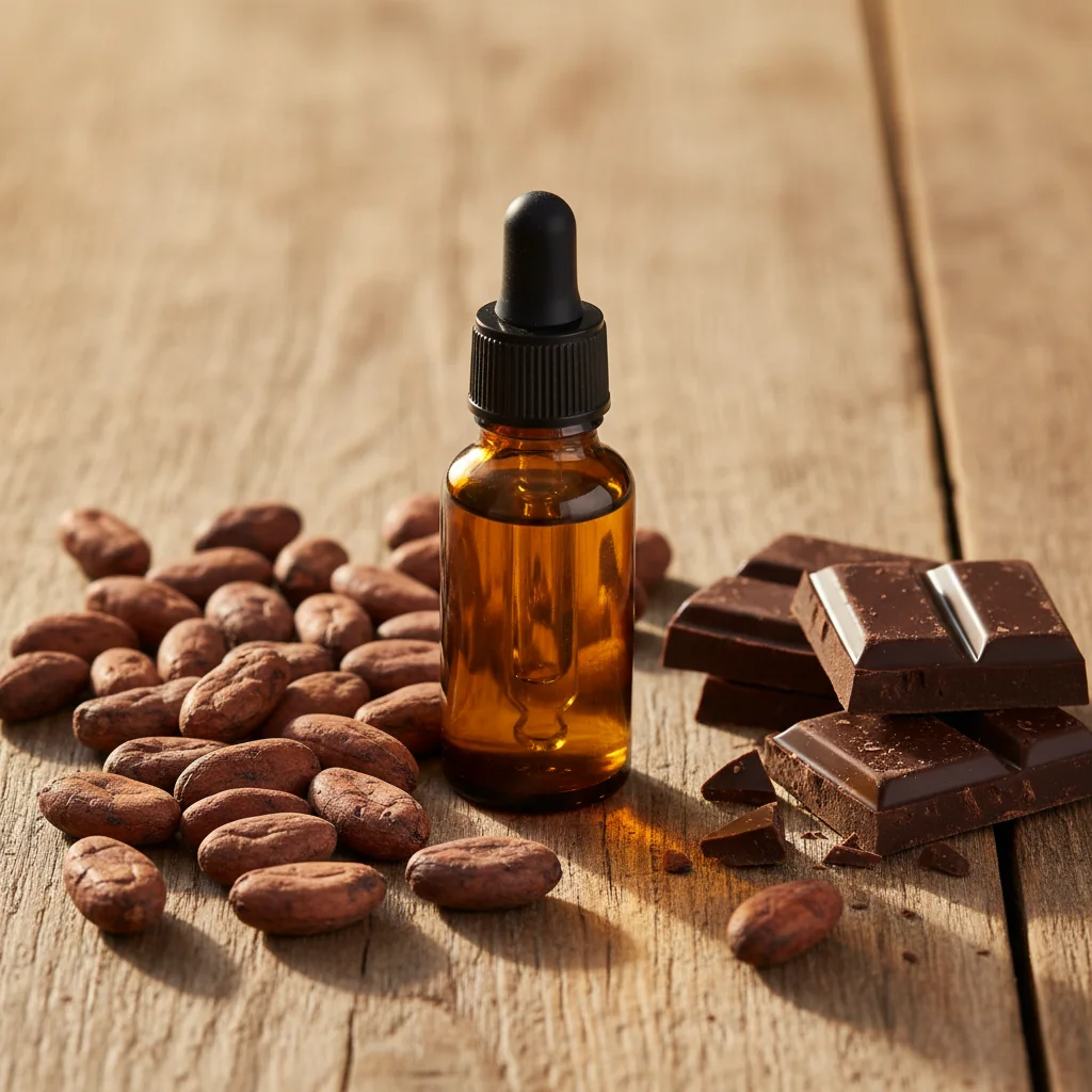 Huile Essentielle de Cacao : Guide Complet Bien-être & Beauté