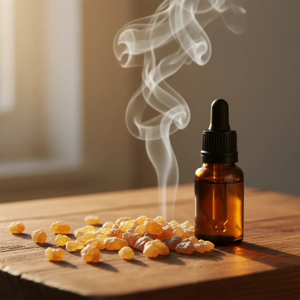 Huile essentielle d'encens d'oliban : Méditation et soins anti-âge
