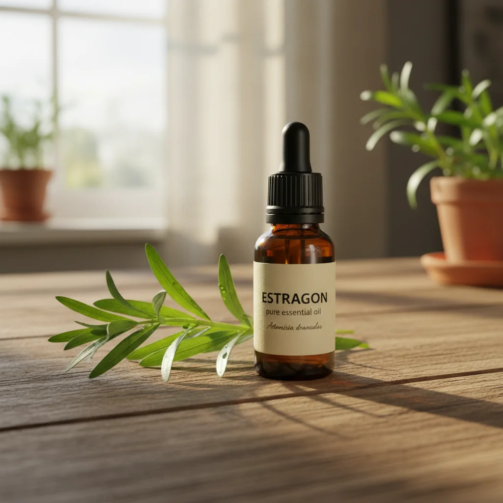 Huile Essentielle d'Estragon : L'Antispasmodique Puissant pour la Digestion