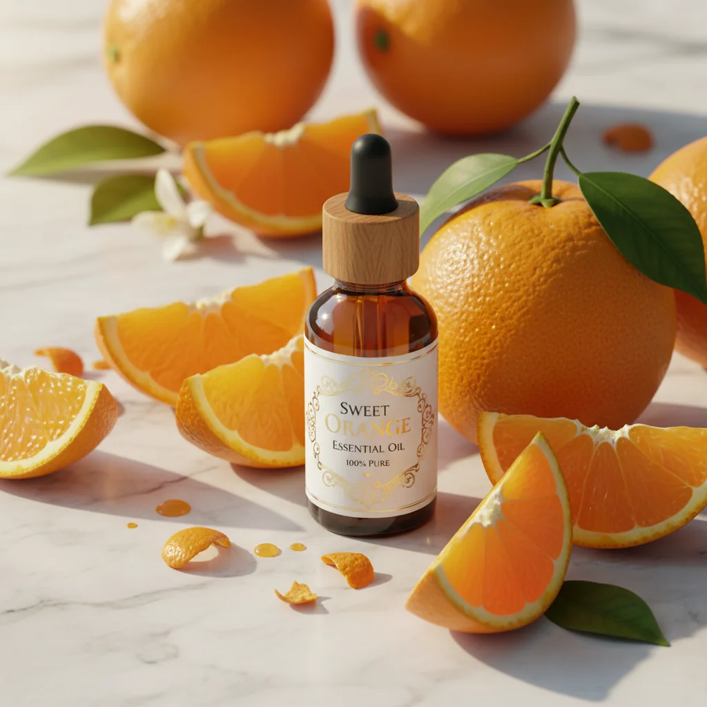 Huile essentielle d'orange douce : Booster humeur et énergie