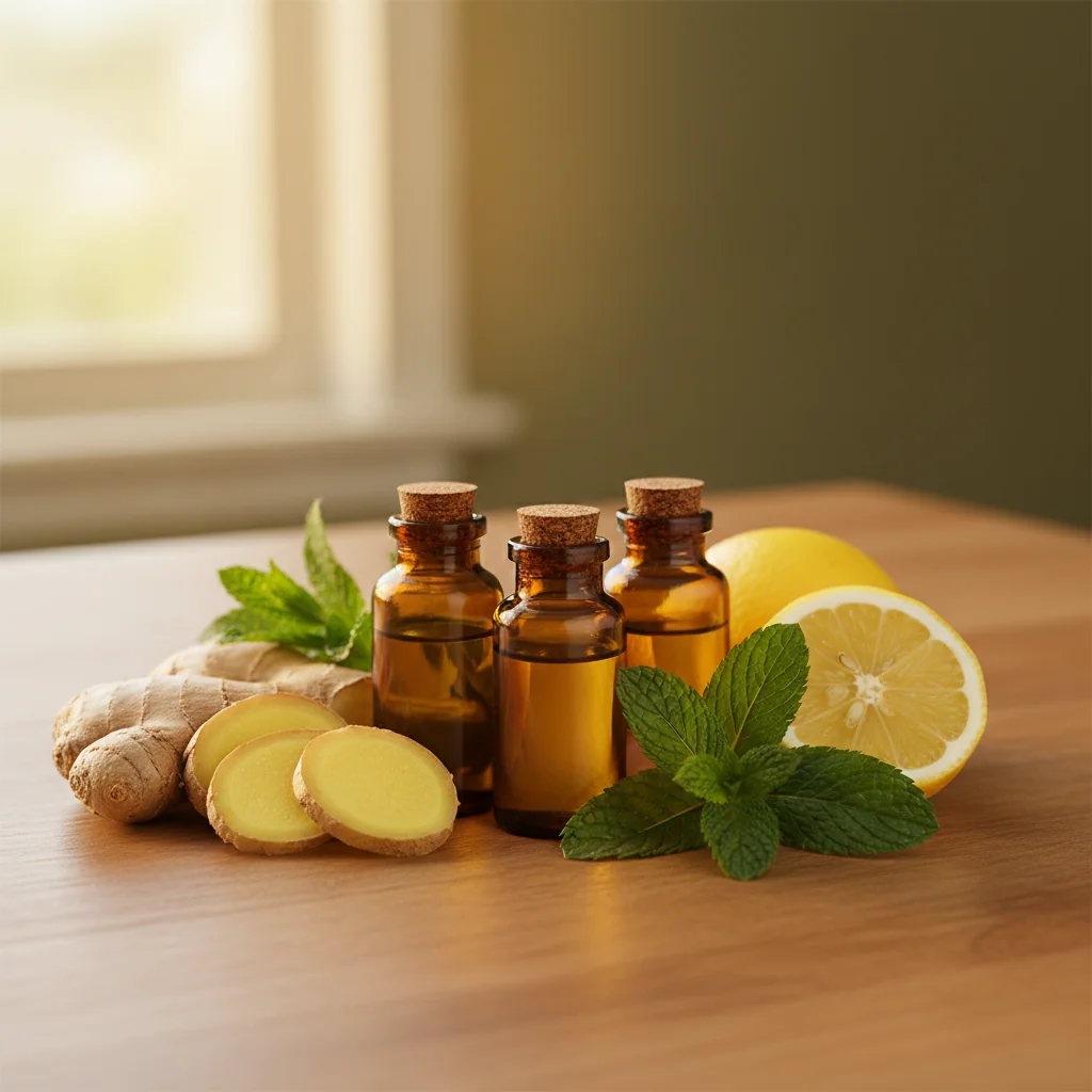 Huiles Essentielles contre Nausées et Vomissements : Le Guide