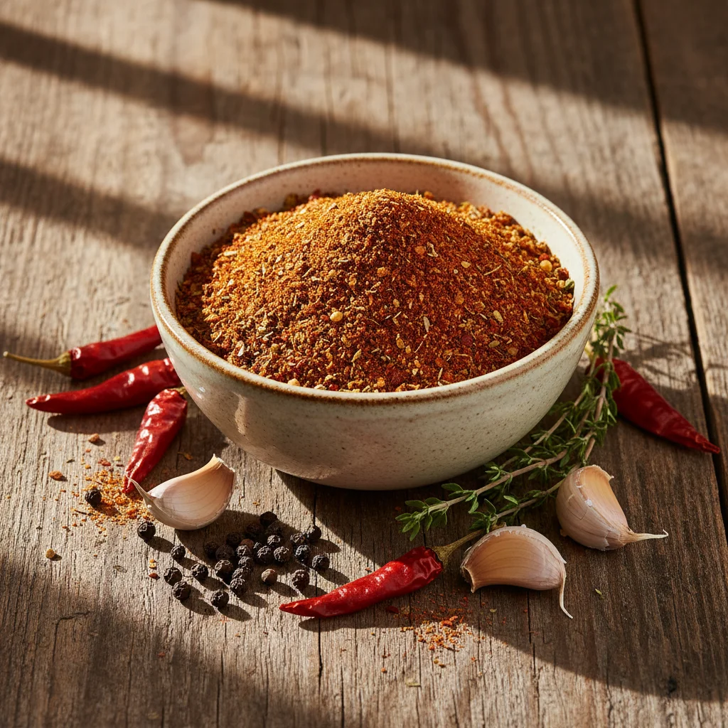 Le mélange d'épices cajun : Secrets, recette et usage culinaire