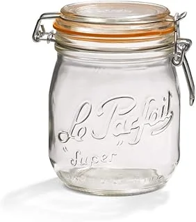 Le Parfait -Bocaux Super - 0.75L, Lot de 6