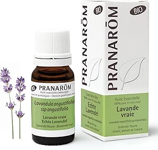PRANARÔM - Lavande Vraie Bio - Huile Essentielle Chémotypée - Sommeil & Équilibre Émotionnel - 100 % Pure Et Naturelle - HECT - 10 ml