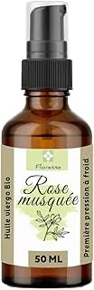 Huile Végétale ROSE MUSQUEE - Bio - 100% pure et naturelle - Beauté de la peau| Anti-âge 50 ml