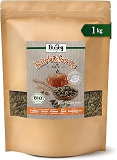 Biojoy Graines de Courge décortiquées BIO (1 kg), graines de citrouilles crues