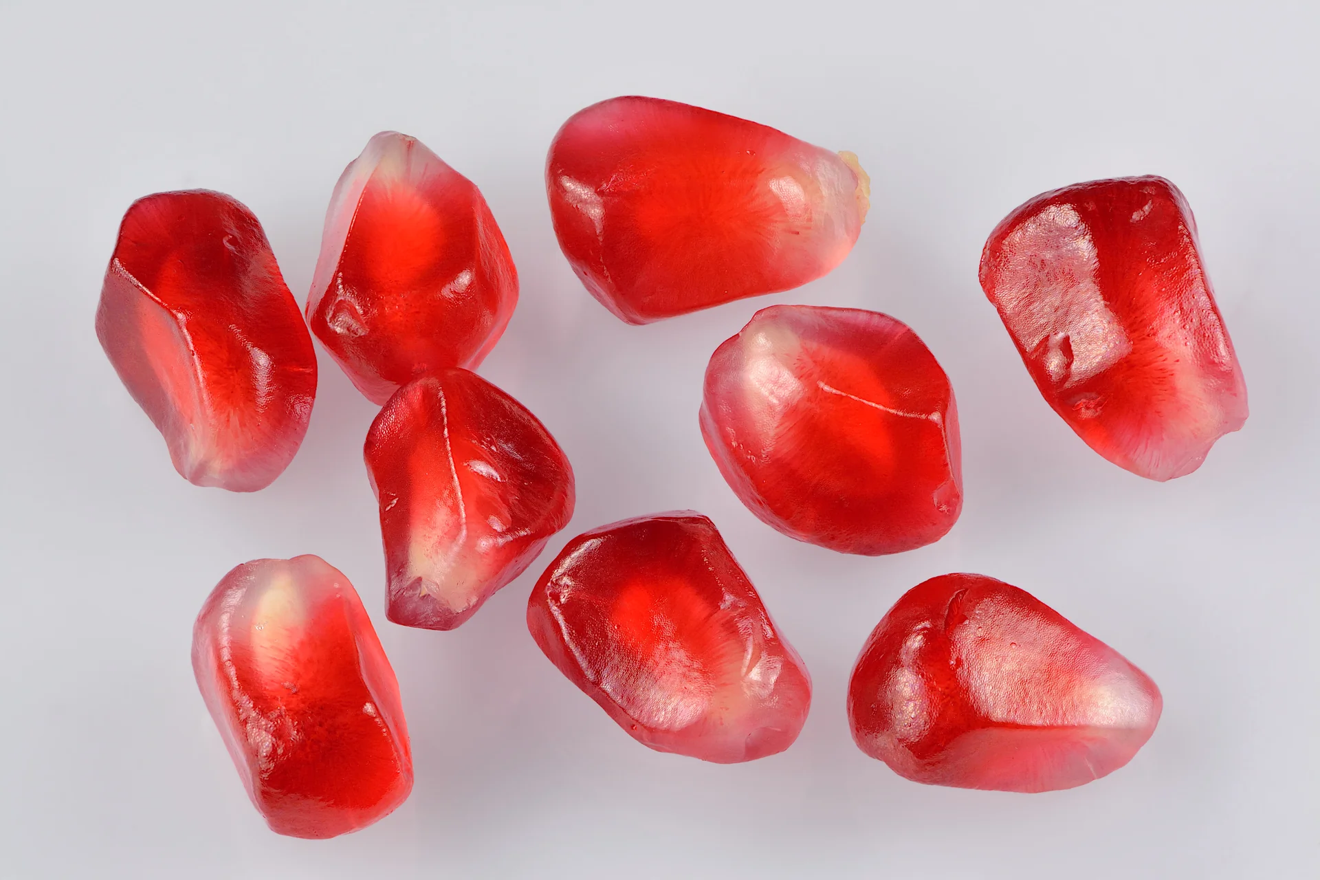 Arilles de grenade rouges et juteuses riches en antioxydants